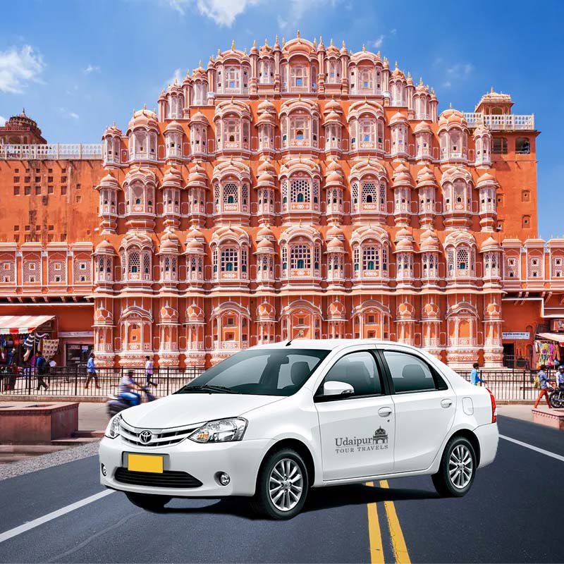 Udaipur to Jaipur Cab<