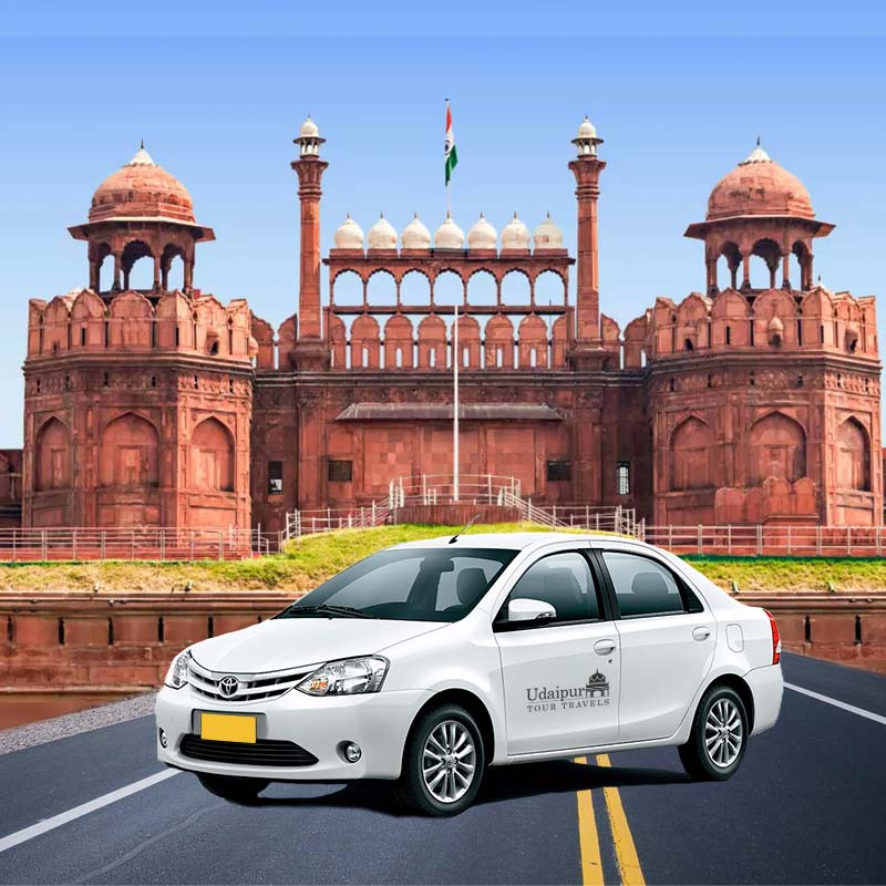 Udaipur to Delhi taxi