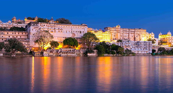 Udaipur night view