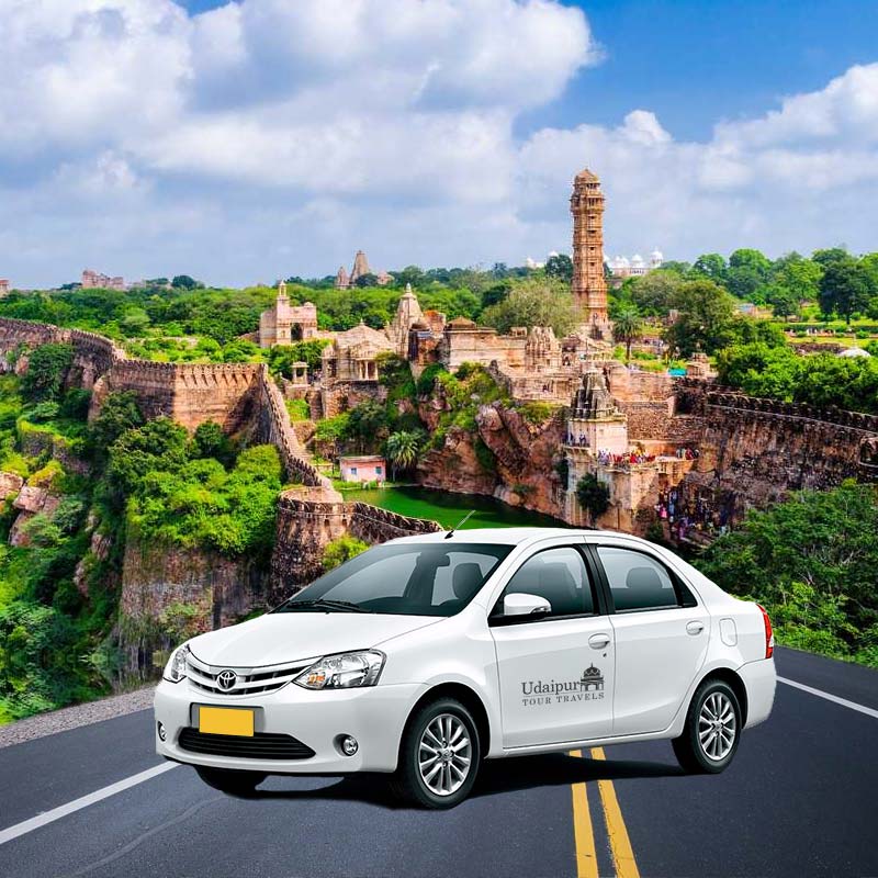 Udaipur to Chittorgarh taxi